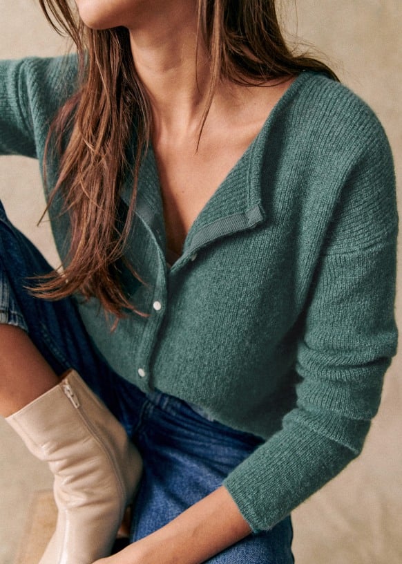 Mireio™️ Maglione abbottonato super morbido