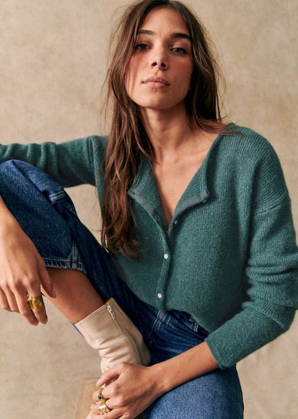 Mireio™️ Maglione abbottonato super morbido