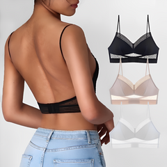 Mirielle Pételle+™️ Reggiseno aperto sulla schiena | Indossa sempre i tuoi abiti senza schienale preferiti in modo sicuro e confortevole.