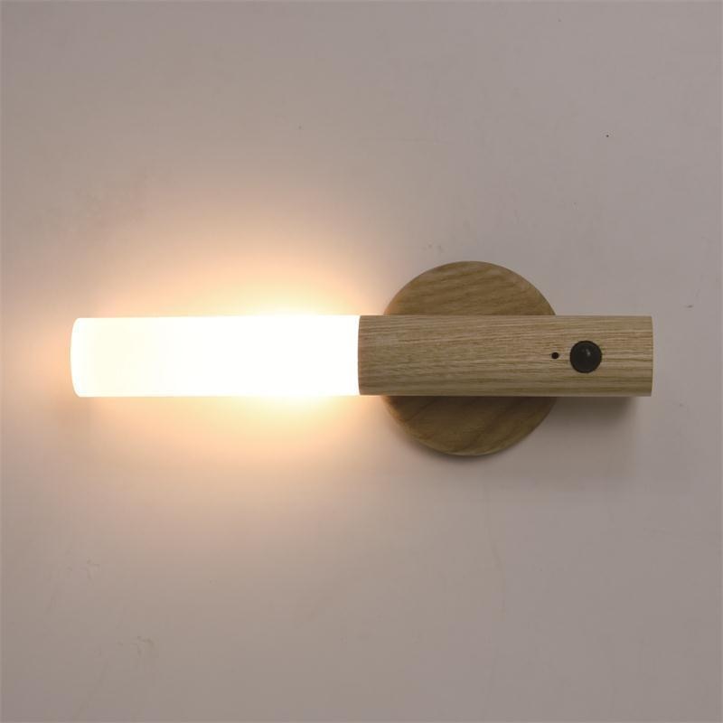 ModrnWood™ Torcia LED magnetica, lampada notturna