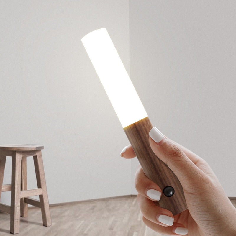 ModrnWood™ Torcia LED magnetica, lampada notturna