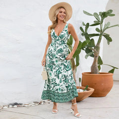 Myla™ Maxi abito estivo con stampa floreale vintage