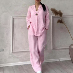 Myra Brown™ 2 pezzi di ensemble estivo casual