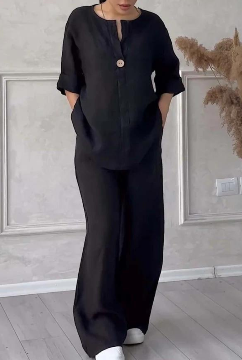 Myra Brown™ 2 pezzi di ensemble estivo casual