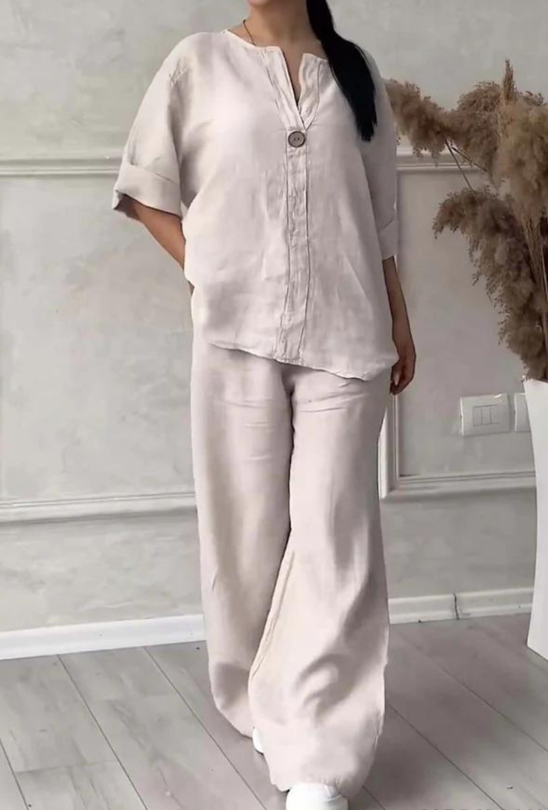 Myra Brown™ 2 pezzi di ensemble estivo casual