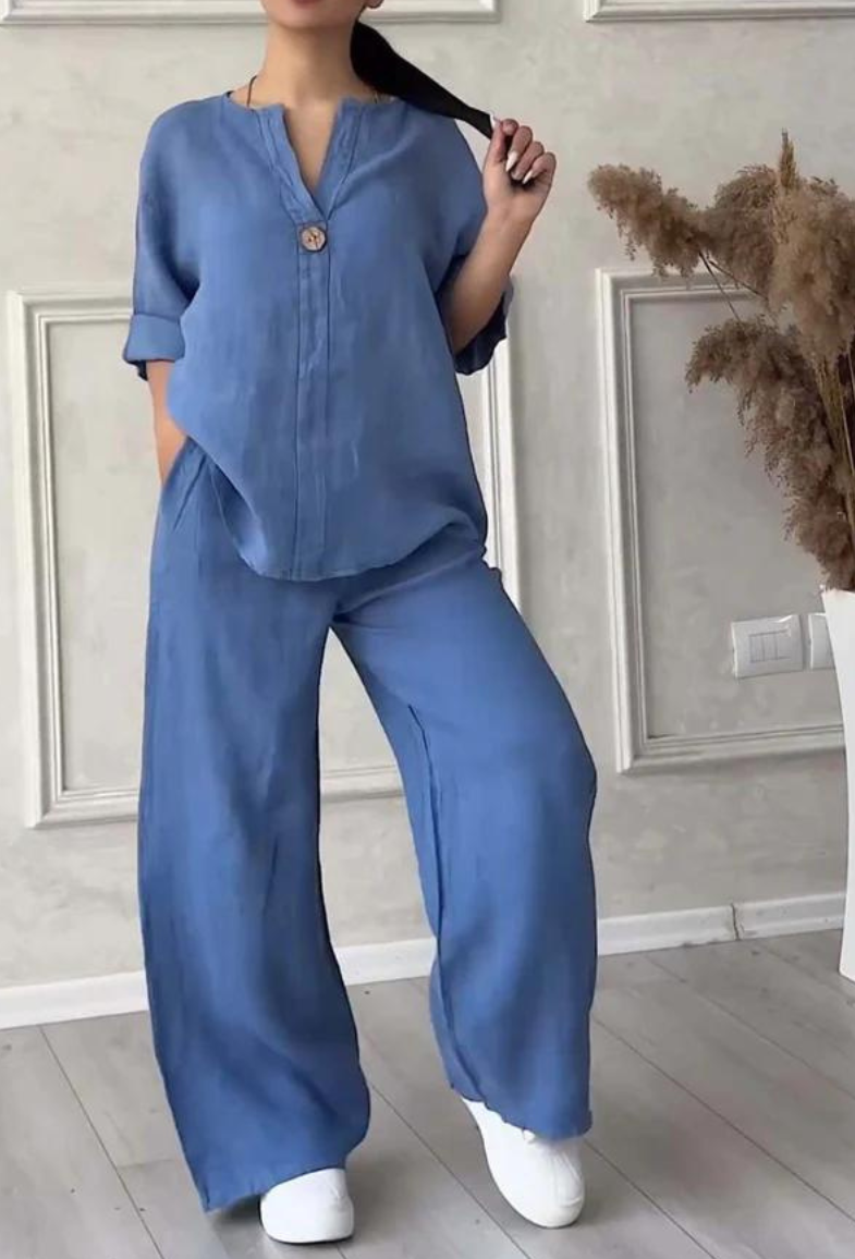 Myra Brown™ 2 pezzi di ensemble estivo casual