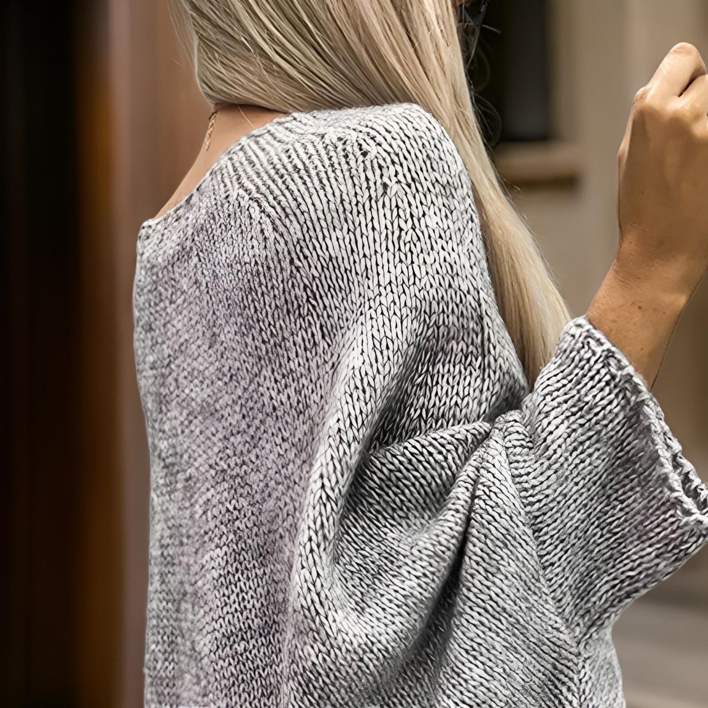 Natalina Turchi™️ Confortevole maglione lavorato a maglia