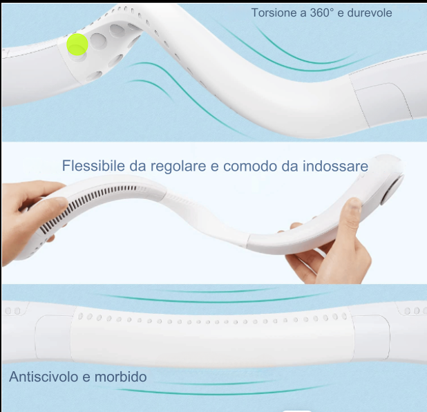 NekChill™ Ventilatore da collo portatile