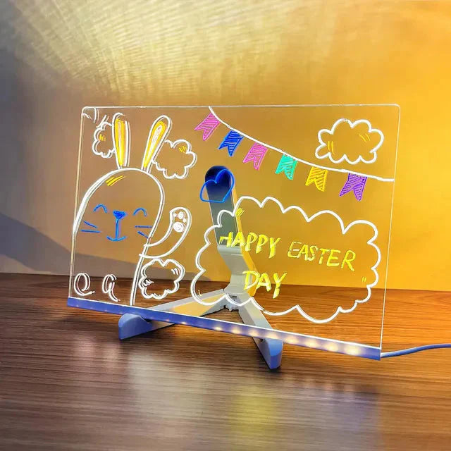 NeonMemo™ Lavagna LED personalizzata con colori