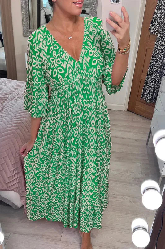 Nerina™ Abito floreale bohémien