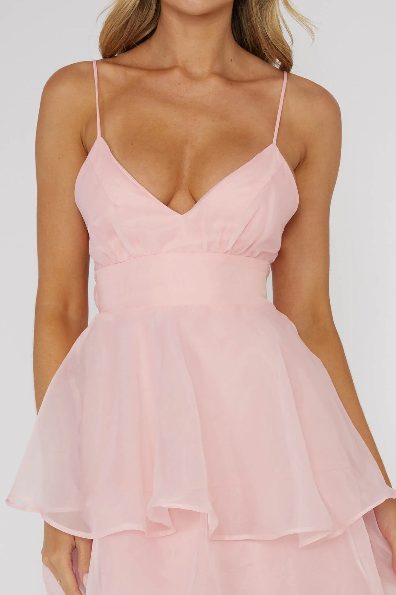 Nina Vidal™ Maxi abito con volant