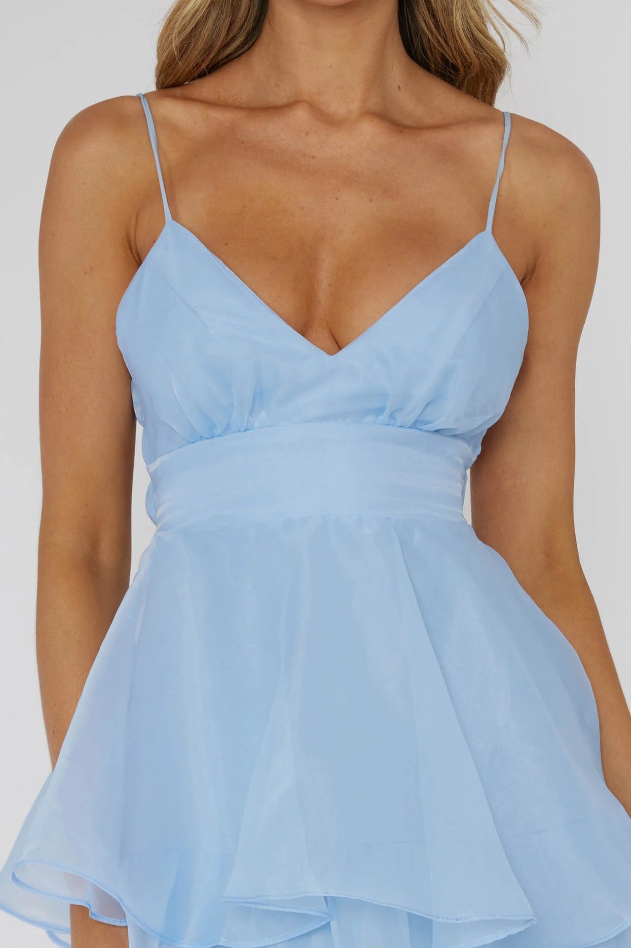Nina Vidal™ Maxi abito con volant