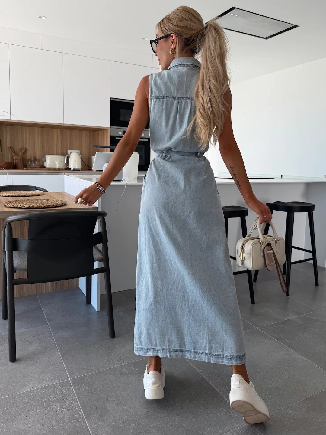 Ombretta Maio™ Abito lungo in denim