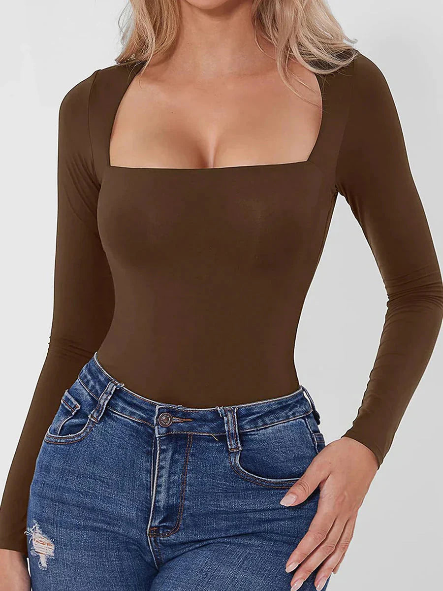 Oriane™ Body con scollo quadrato