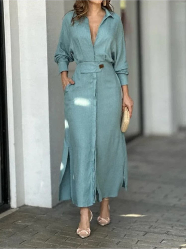 Orsina Milano™ Abito lungo elegante e moderno