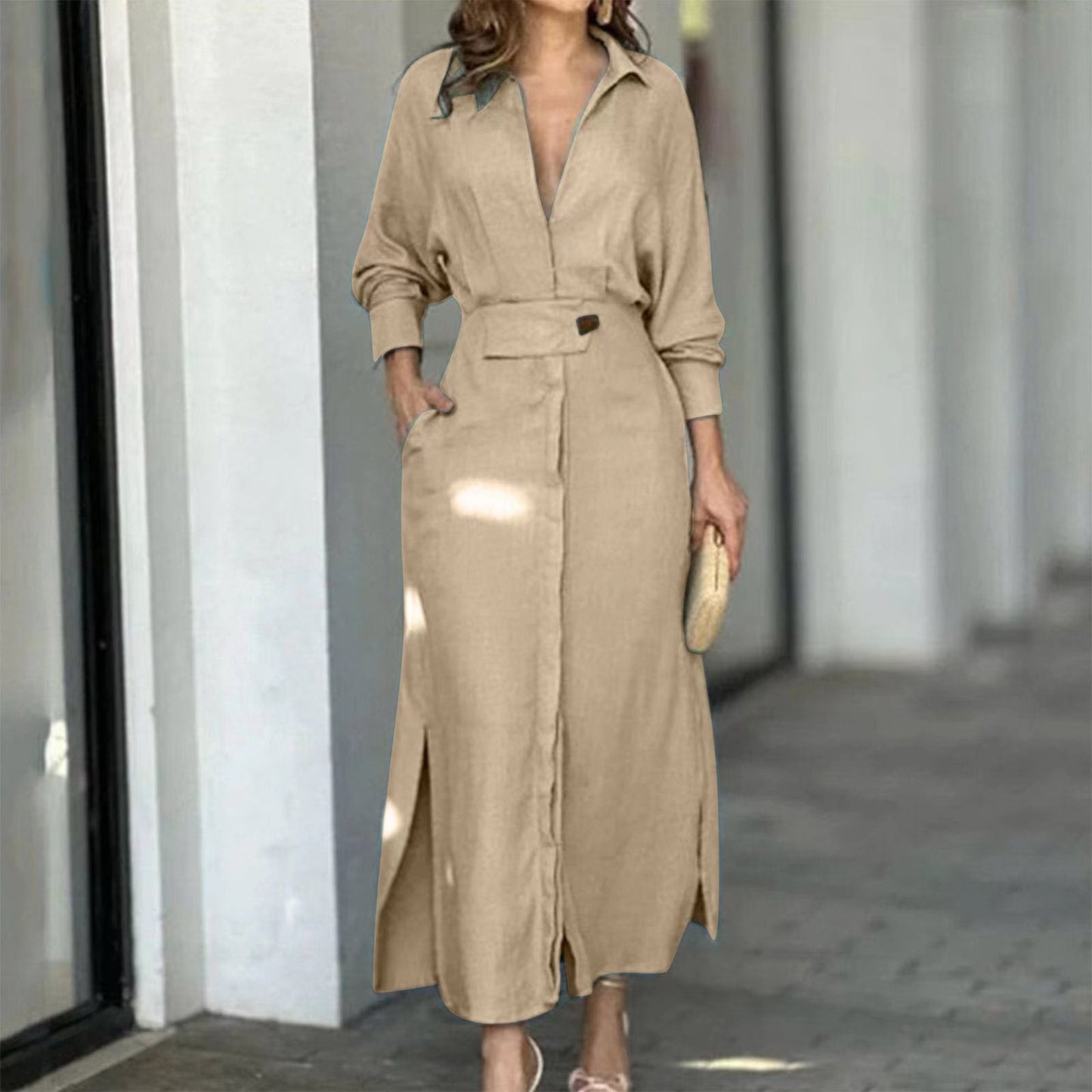 Orsina Milano™ Abito lungo elegante e moderno