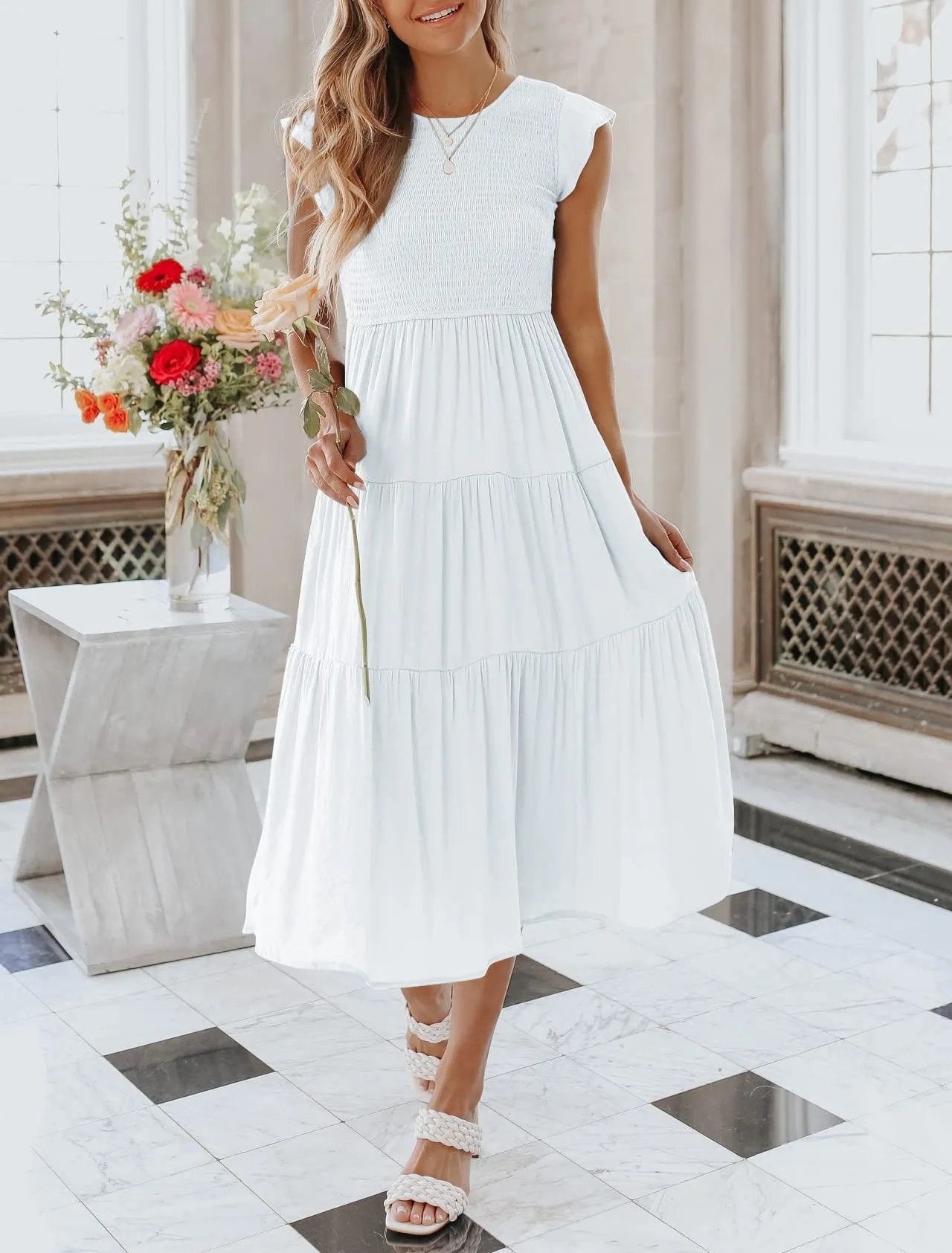 Paige Ray™ Abito midi estivo casual