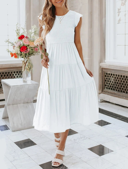Paige Ray™ Abito midi estivo casual