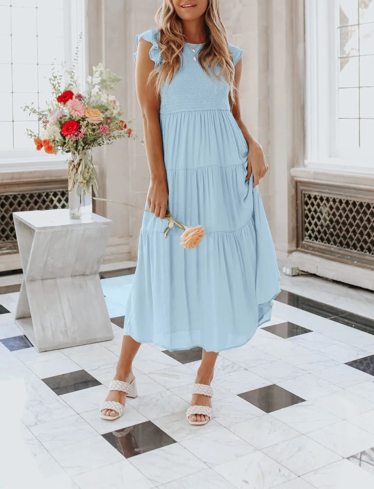 Paige Ray™ Abito midi estivo casual