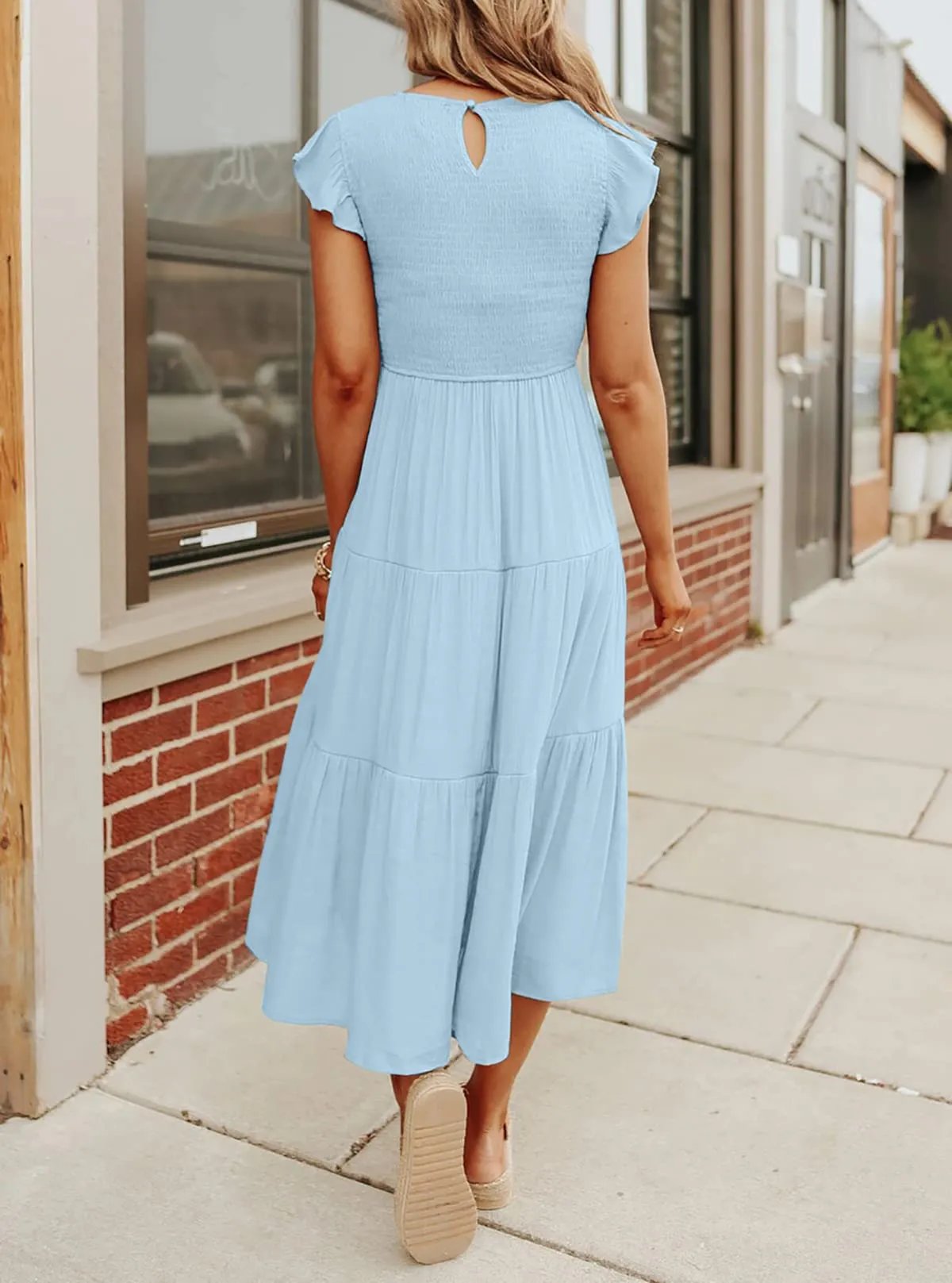 Paige Ray™ Abito midi estivo casual