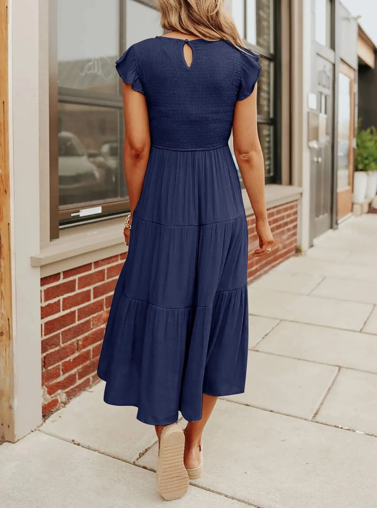 Paige Ray™ Abito midi estivo casual