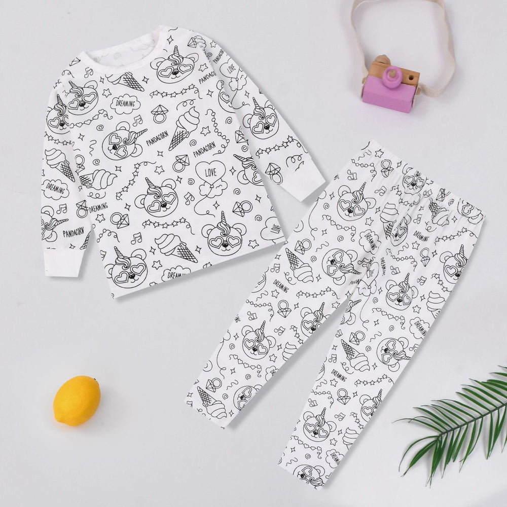 PajaMagic™  Pigiama per bambini colore creativo
