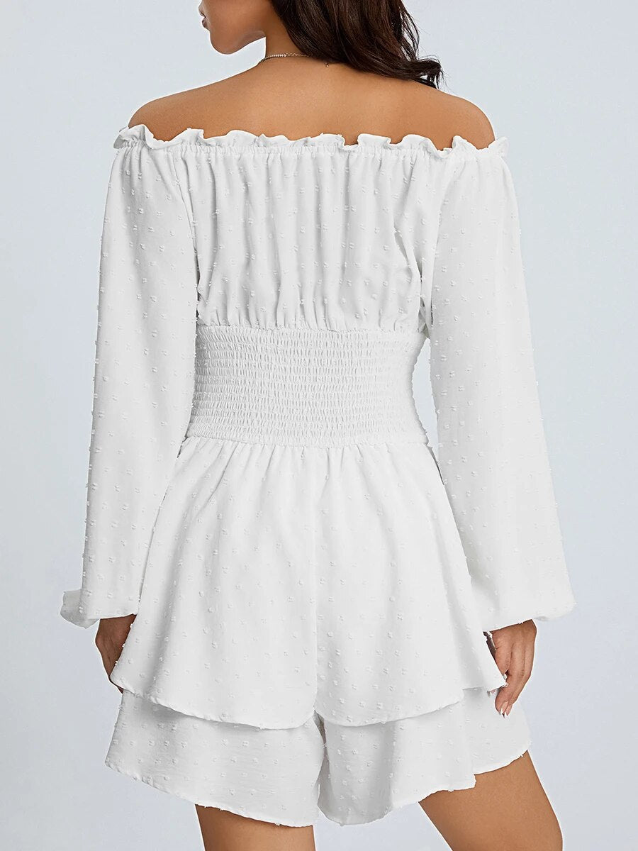 Paule Comtois™ Abito romper senza spalle