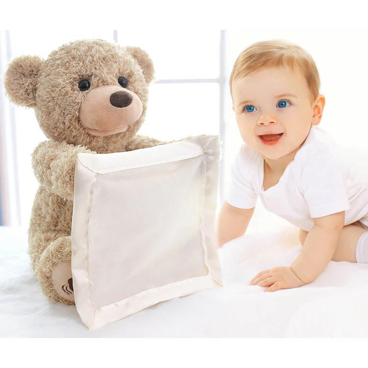 PoppiHug™ Pee-a-boo Orsacchiotto di peluche