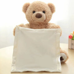 PoppiHug™ Pee-a-boo Orsacchiotto di peluche