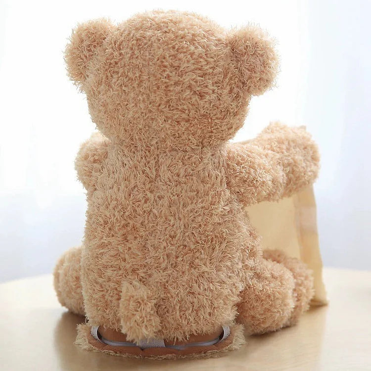PoppiHug™ Pee-a-boo Orsacchiotto di peluche