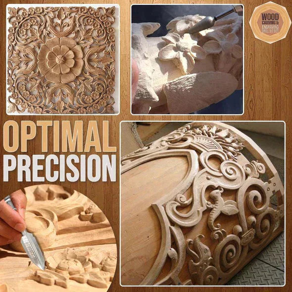 ProCraft Kit™️ Strumento (punte) per l'incisione del legno