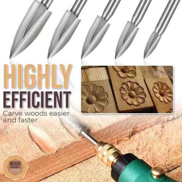 ProCraft Kit™️ Strumento (punte) per l'incisione del legno
