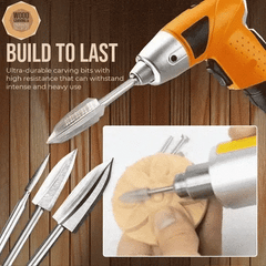 ProCraft Kit™️ Strumento (punte) per l'incisione del legno