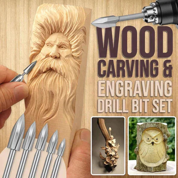 ProCraft Kit™️ Strumento (punte) per l'incisione del legno