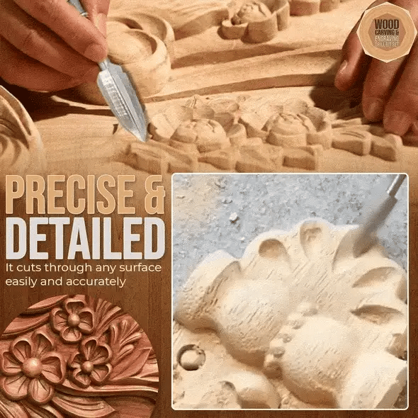 ProCraft Kit™️ Strumento (punte) per l'incisione del legno