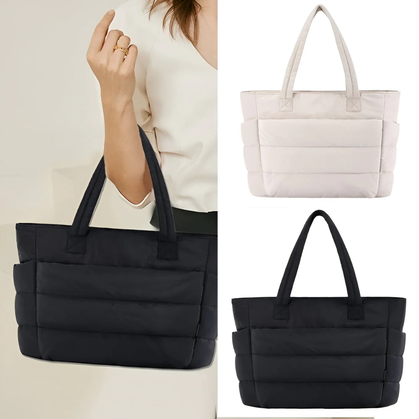 Puff Tote™ Borsa leggera e soffice