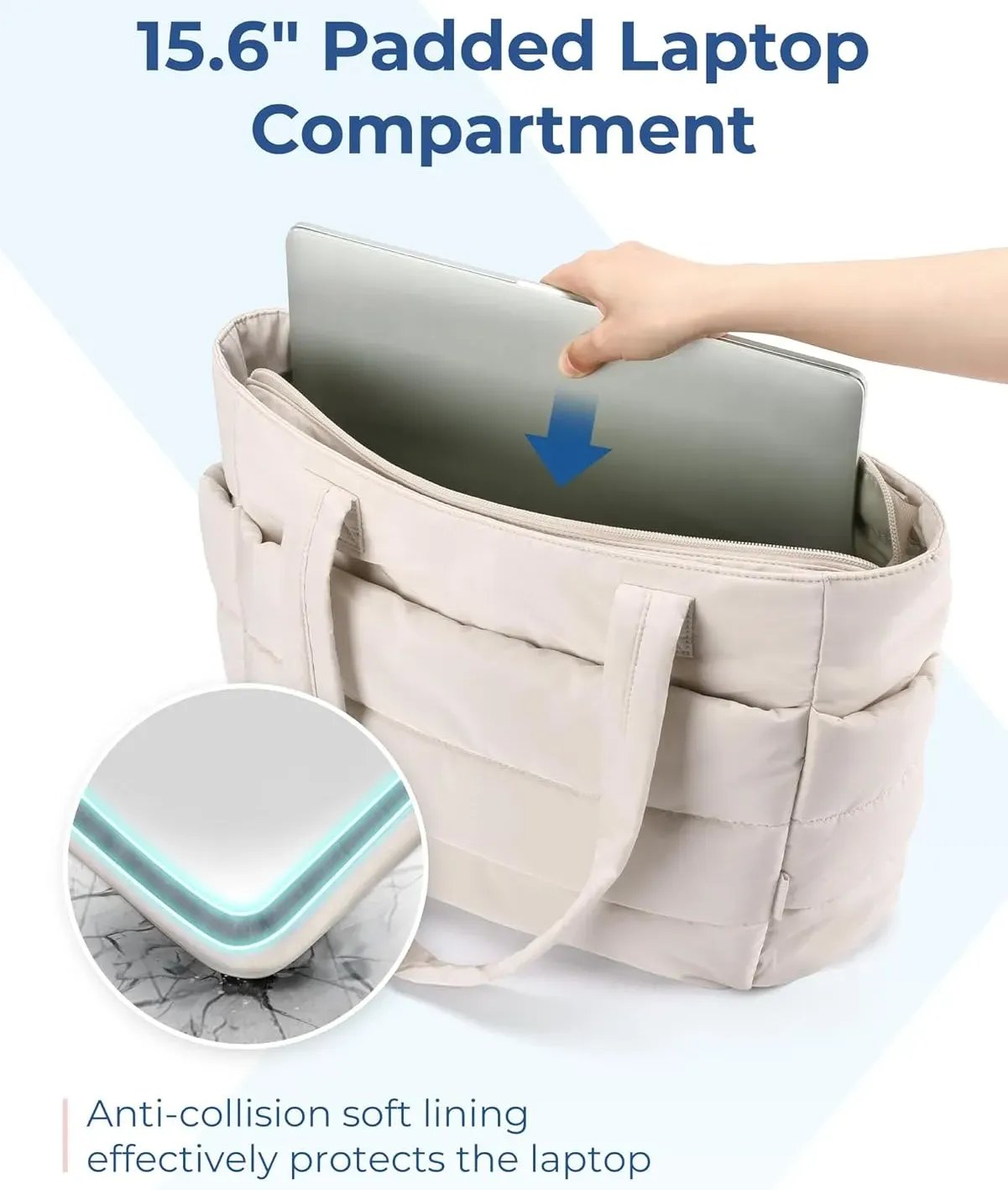 Puff Tote™ Borsa leggera e soffice