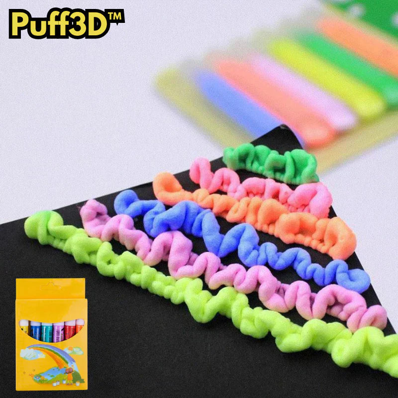 Puff3D™ Pennarelli per disegnare popcorn a bolle fai da te