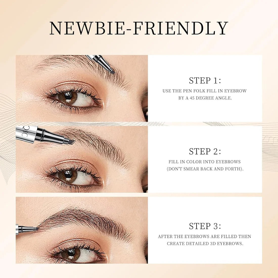 QIC Eyebrow™ matita sopracciglia effetto naturale senza sforzo