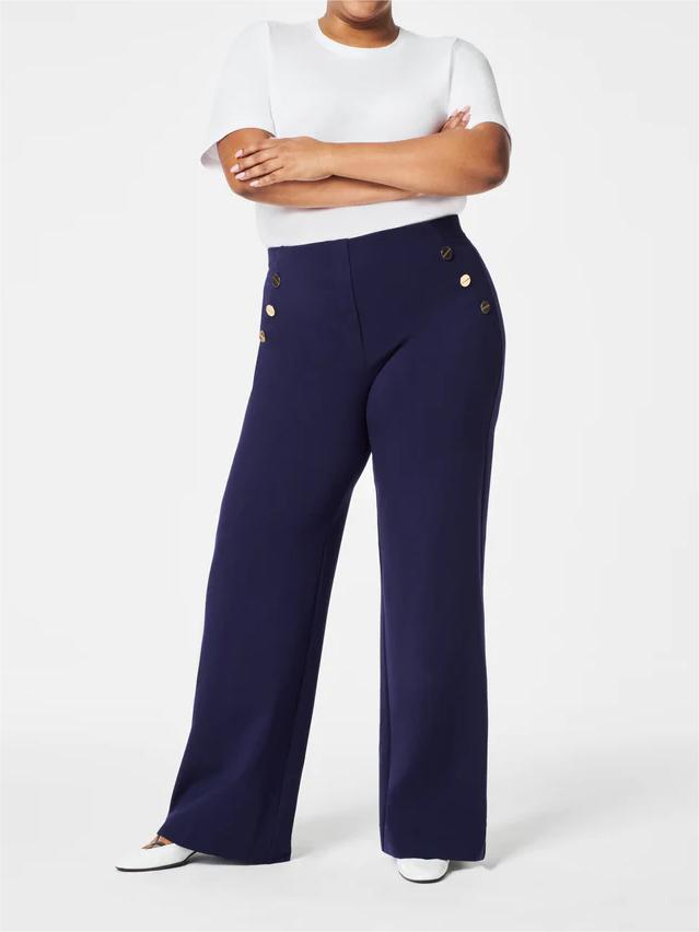 Ramona Cala™ Pantaloni a gamba larga con bottone per controllare la pancia