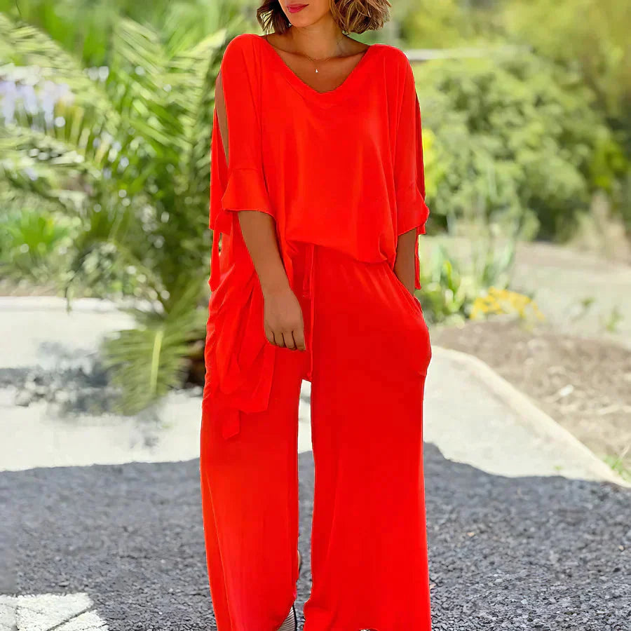 Régine Firmin™️ Set due pezzi alla moda e casual