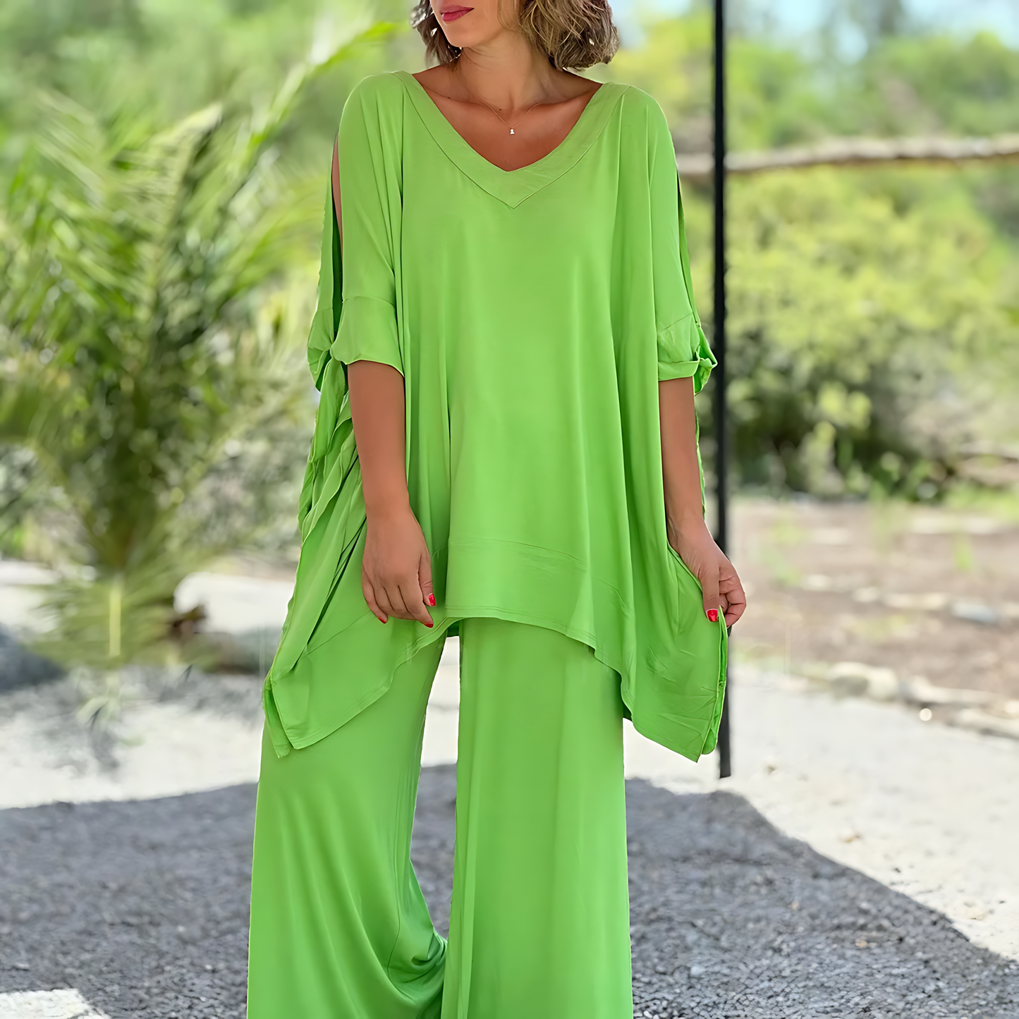 Régine Firmin™️ Set due pezzi alla moda e casual