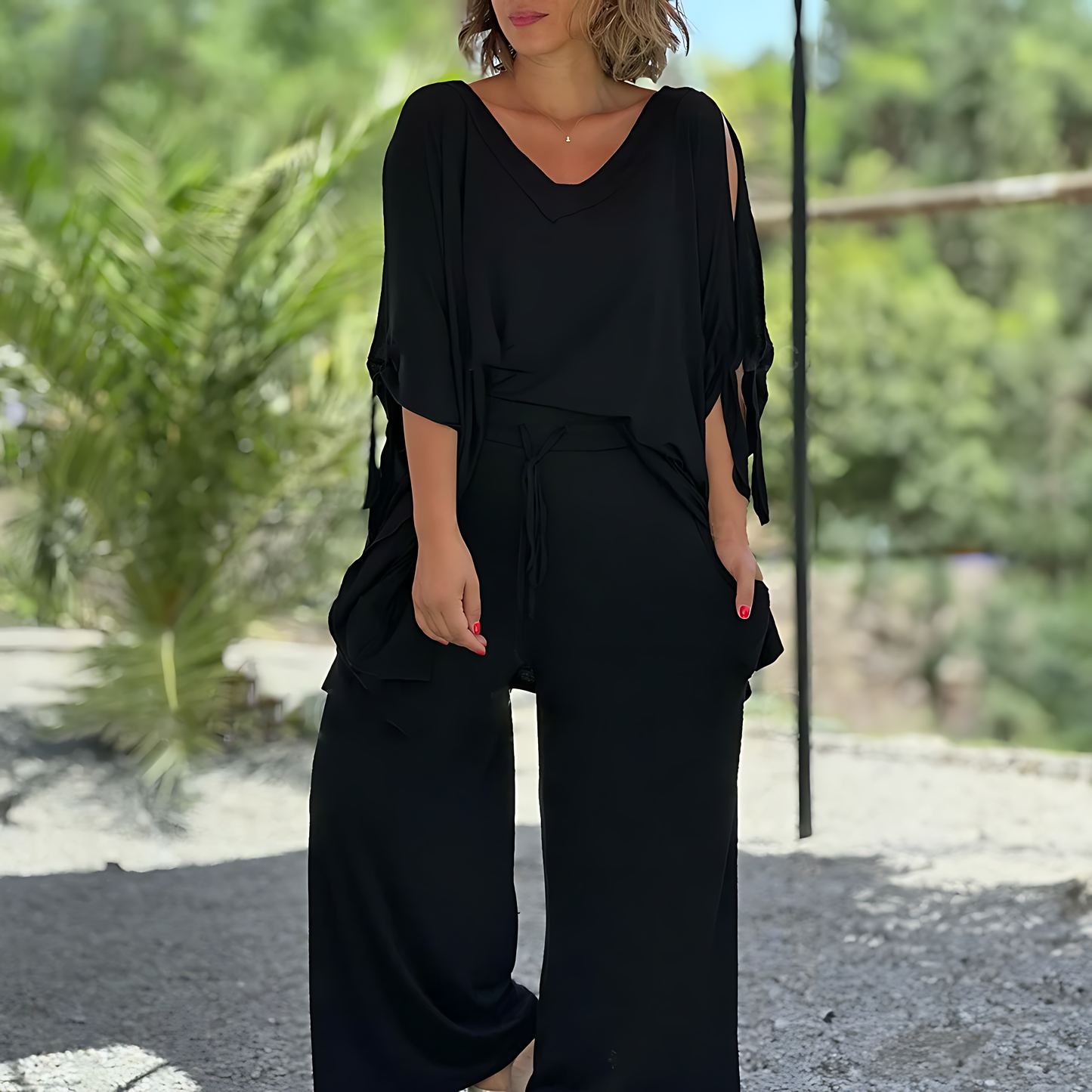 Régine Firmin™️ Set due pezzi alla moda e casual