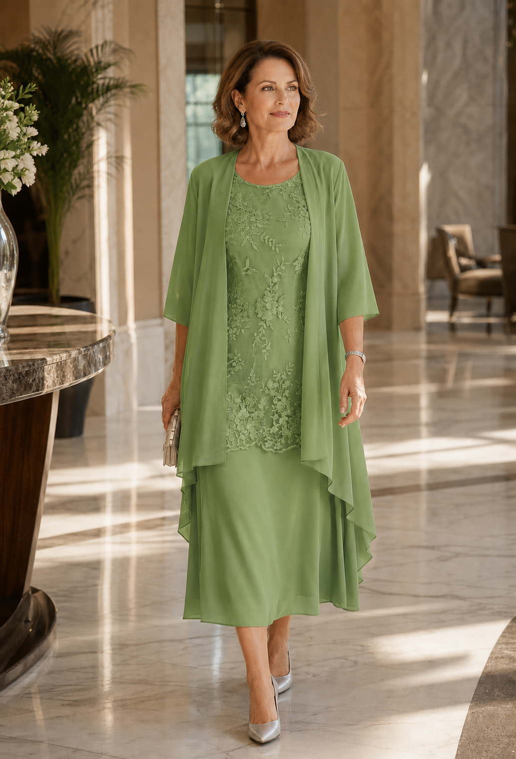 Rina Donadelli™ Completo gonna coordinato per un'eleganza senza sforzo