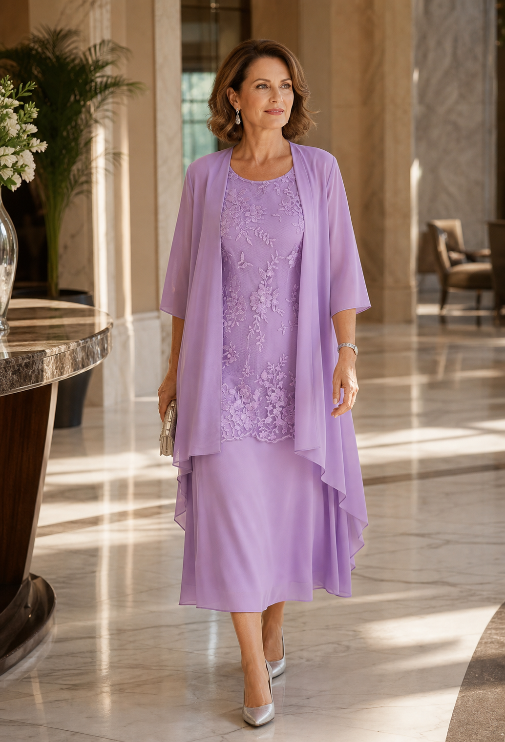 Rina Donadelli™ Completo gonna coordinato per un'eleganza senza sforzo