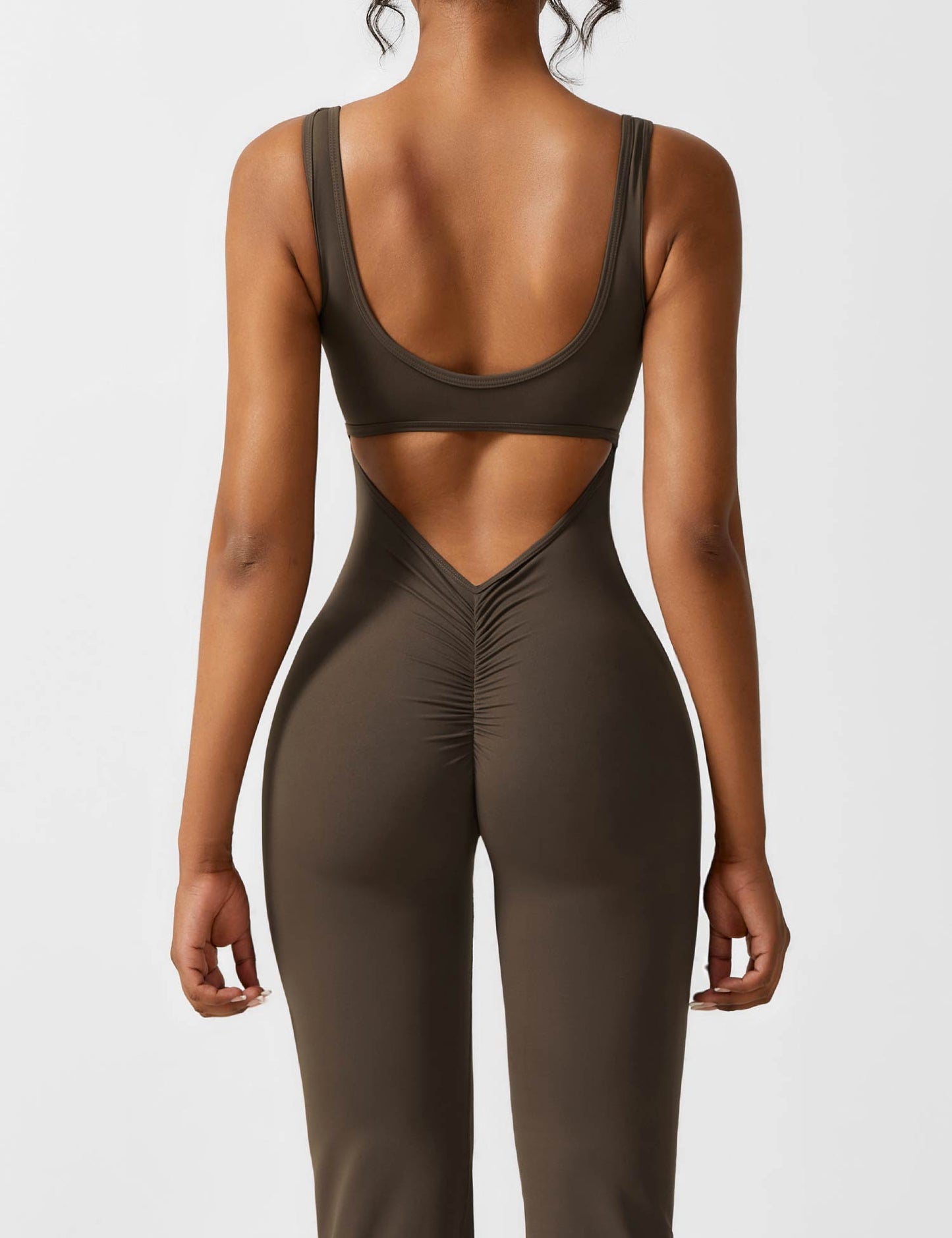 Roberta Fit™ Tuta slim con patta posteriore