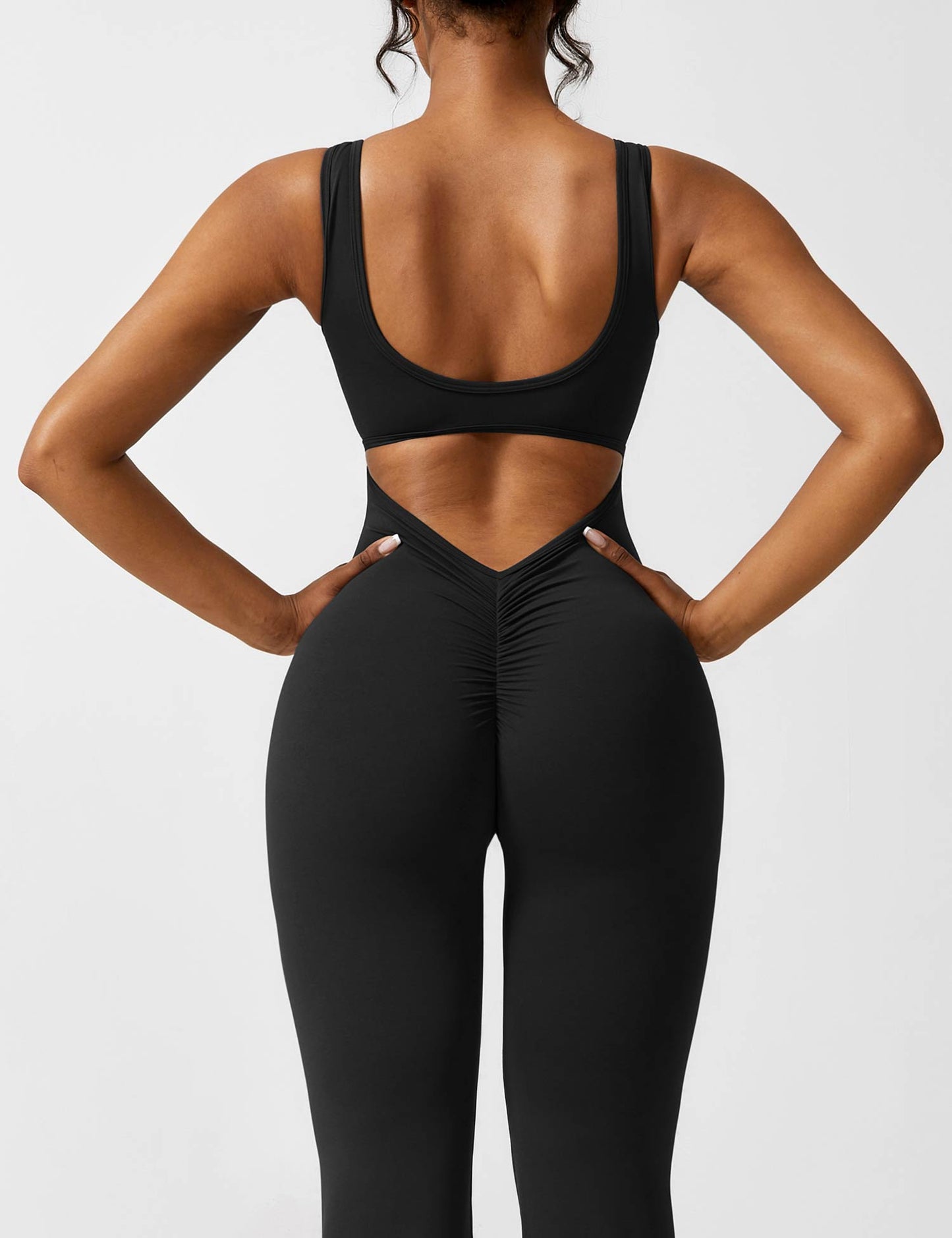 Roberta Fit™ Tuta slim con patta posteriore