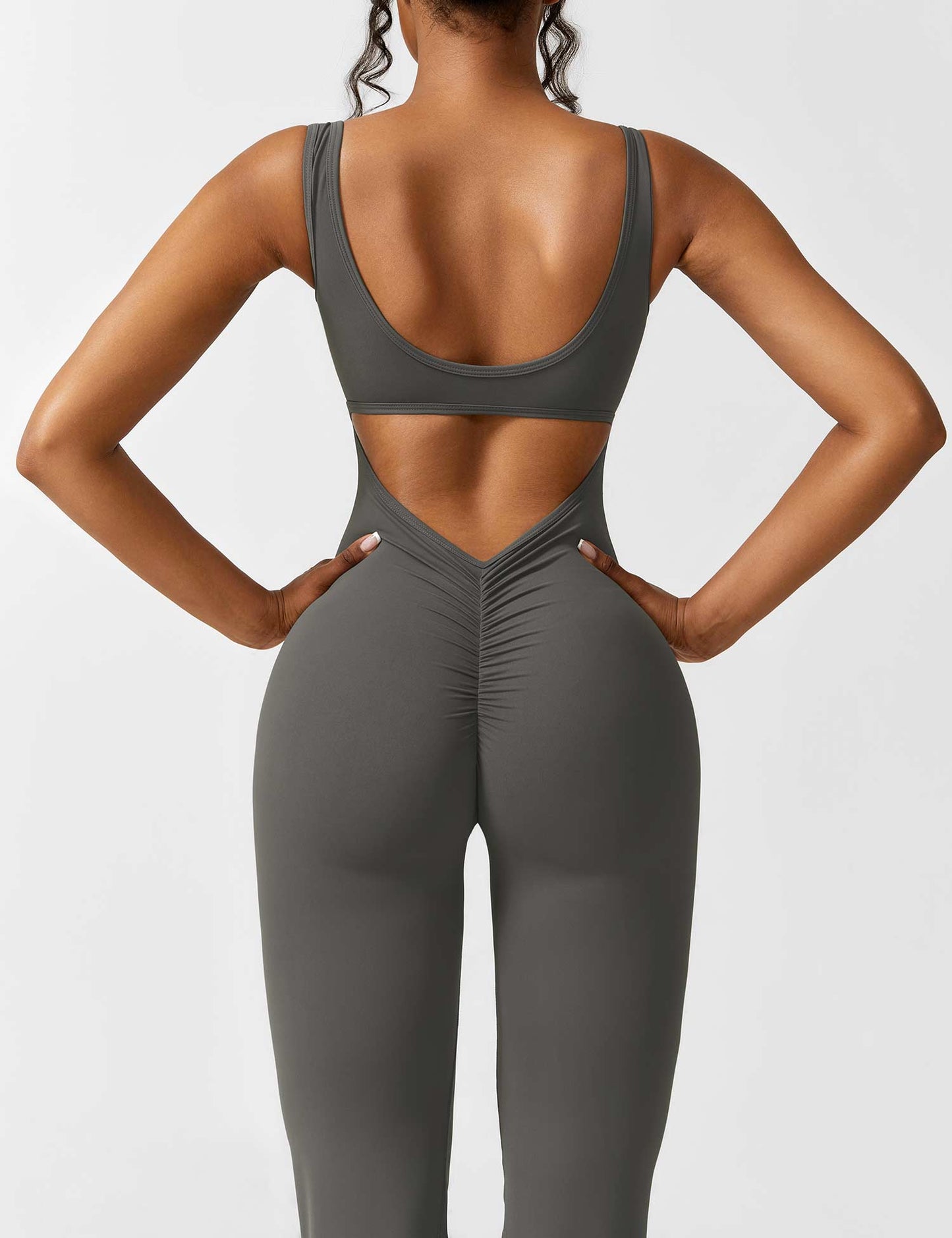 Roberta Fit™ Tuta slim con patta posteriore