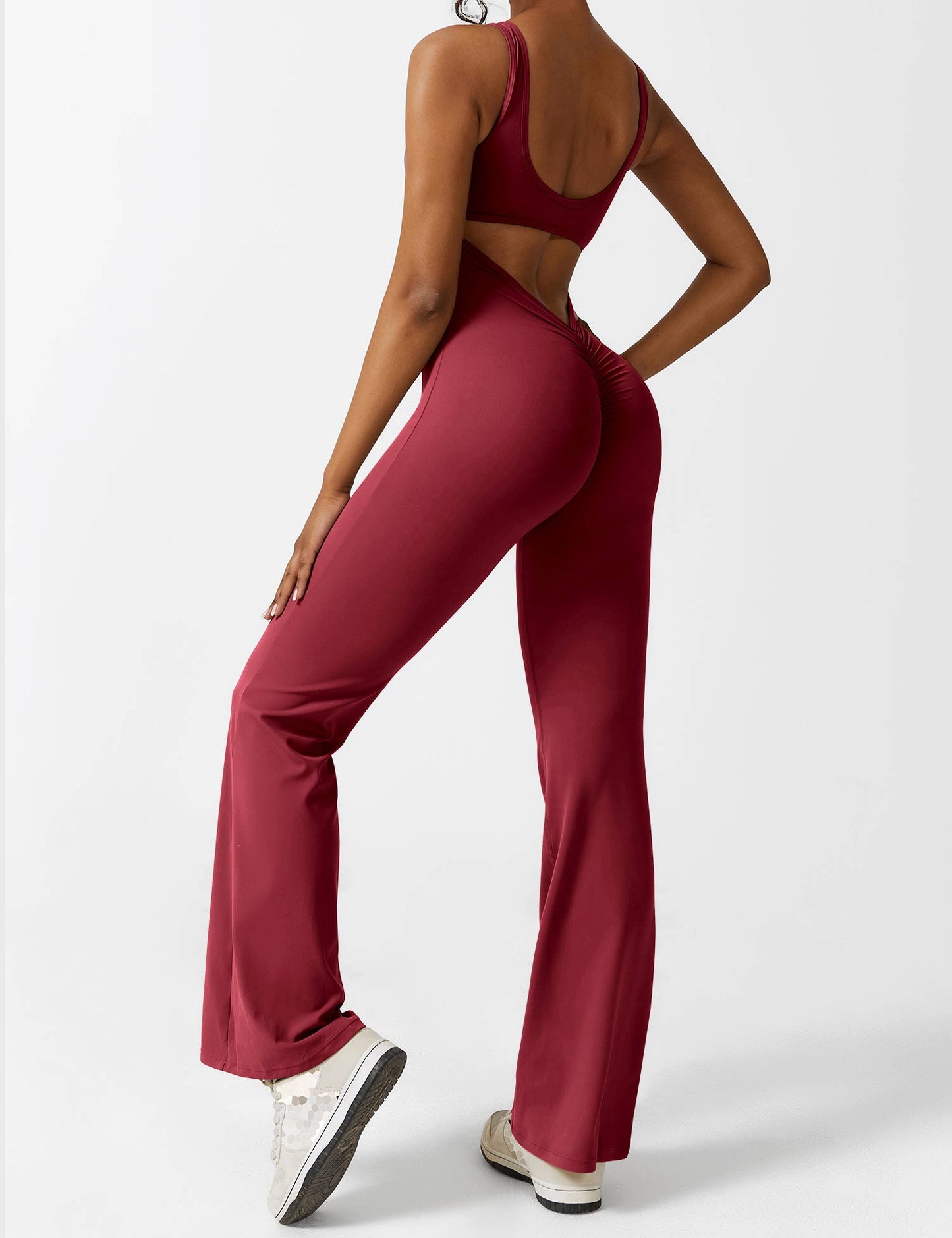 Roberta Fit™ Tuta slim con patta posteriore