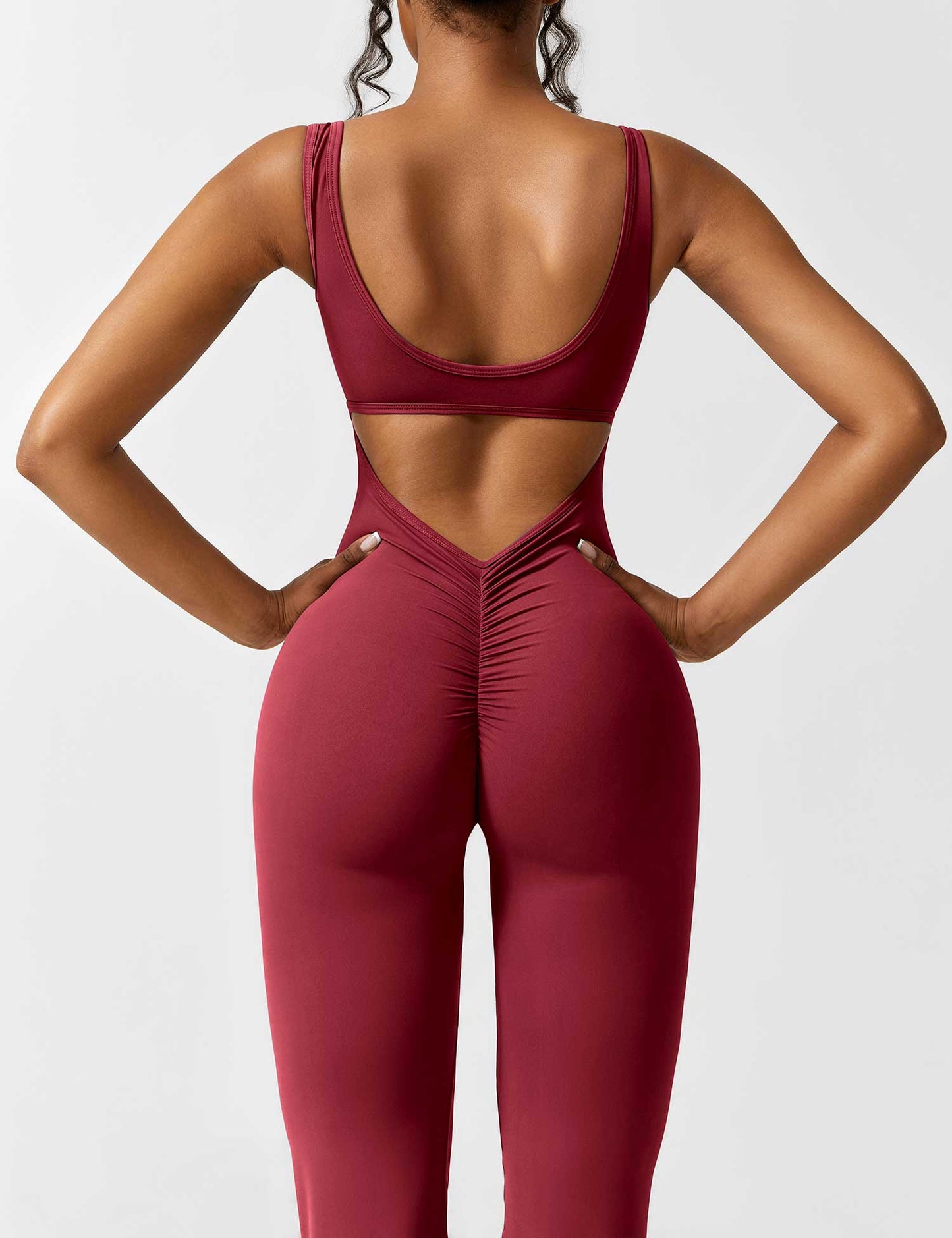 Roberta Fit™ Tuta slim con patta posteriore